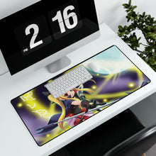 Load image into Gallery viewer, Magical Girl Lyrical Nanoha Mouse Pad (Desk Mat) With Laptop