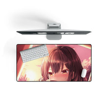 Load image into Gallery viewer, Anime Girl Mouse Pad (Desk Mat) On Desk
