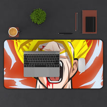 Load image into Gallery viewer, Gohan (Dragon Ball) Mouse Pad (Desk Mat) With Laptop