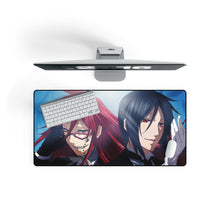 Load image into Gallery viewer, Sebastian Michaelis & Grell Sutcliff Mouse Pad (Desk Mat) On Desk