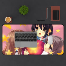 Load image into Gallery viewer, The Melancholy Of Haruhi Suzumiya Mouse Pad (Desk Mat) With Laptop
