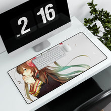 Load image into Gallery viewer, Anime Girl Mouse Pad (Desk Mat) With Laptop