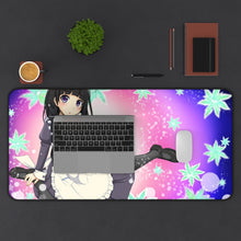 Load image into Gallery viewer, Eru Chitanda Maid Mouse Pad (Desk Mat) With Laptop