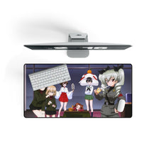 Load image into Gallery viewer, Girls und Panzer Mouse Pad (Desk Mat) On Desk
