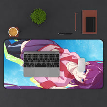 Load image into Gallery viewer, Monogatari (Series) Mouse Pad (Desk Mat) With Laptop