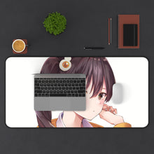 Load image into Gallery viewer, Monogatari (Series) Mouse Pad (Desk Mat) With Laptop
