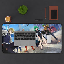 Load image into Gallery viewer, One-Punch Man Mouse Pad (Desk Mat) With Laptop