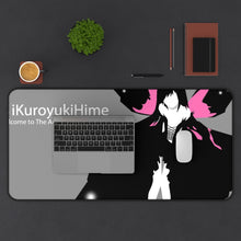 Load image into Gallery viewer, Accel World Kuroyukihime Mouse Pad (Desk Mat) With Laptop