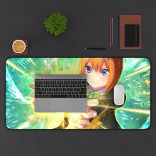 Load image into Gallery viewer, The Quintessential Quintuplets Yotsuba Nakano Mouse Pad (Desk Mat) With Laptop