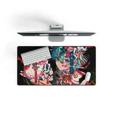 Load image into Gallery viewer, Anime, Girl, Skull, Art, Mouse Pad (Desk Mat)
