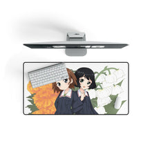 Load image into Gallery viewer, Girls und Panzer Mouse Pad (Desk Mat) On Desk