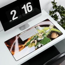 Load image into Gallery viewer, Kirito and Leafa Mouse Pad (Desk Mat)