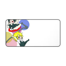 Load image into Gallery viewer, Durarara!! Izaya Orihara, Shizuo Heiwajima Mouse Pad (Desk Mat)