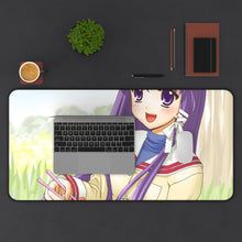 Load image into Gallery viewer, Clannad Kyou Fujibayashi Mouse Pad (Desk Mat) With Laptop