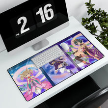 Load image into Gallery viewer, Memory Defrag Stars Banner Mouse Pad (Desk Mat)