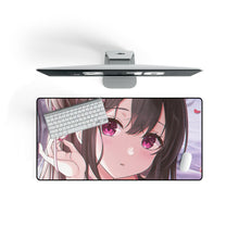 Load image into Gallery viewer, Anime Girl Mouse Pad (Desk Mat) On Desk