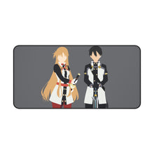 Load image into Gallery viewer, Sword Art Online Kazuto Kirigaya, Asuna Yuuki Mouse Pad (Desk Mat)