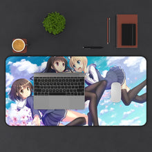 Load image into Gallery viewer, Saekano: How To Raise A Boring Girlfriend Mouse Pad (Desk Mat) With Laptop