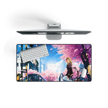 Load image into Gallery viewer, Anime Girl Mouse Pad (Desk Mat) On Desk