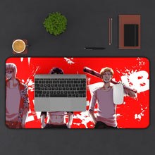 Load image into Gallery viewer, Beelzebub Mouse Pad (Desk Mat) With Laptop
