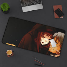 Load image into Gallery viewer, Spice And Wolf Mouse Pad (Desk Mat) On Desk
