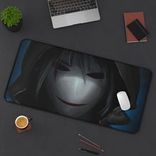 Load image into Gallery viewer, Darker Than Black Hei Mouse Pad (Desk Mat) On Desk