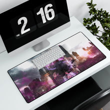 Load image into Gallery viewer, Super Saiyan Jin Rose Mouse Pad (Desk Mat) With Laptop
