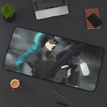 Load image into Gallery viewer, Ghost In The Shell Mouse Pad (Desk Mat) On Desk