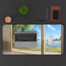 Load image into Gallery viewer, Cozy Summer Mouse Pad (Desk Mat) With Laptop