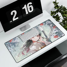 Load image into Gallery viewer, Anime Girl Mouse Pad (Desk Mat) With Laptop