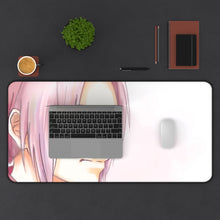 Load image into Gallery viewer, Sakura Haruno Mouse Pad (Desk Mat) With Laptop