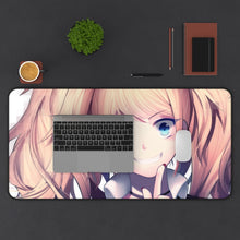 Load image into Gallery viewer, Junko Enoshima - Danganronpa Mouse Pad (Desk Mat) With Laptop