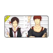 Load image into Gallery viewer, Durarara!! Izaya Orihara Mouse Pad (Desk Mat)