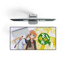 Load image into Gallery viewer, Mayo Chiki! Mouse Pad (Desk Mat) On Desk