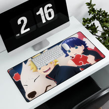 Load image into Gallery viewer, Boruto, Himawari & Akamaru Mouse Pad (Desk Mat) With Laptop