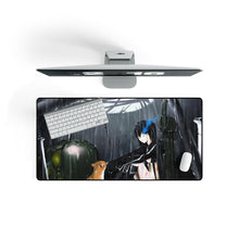 Load image into Gallery viewer, Black Rock Shooter Mouse Pad (Desk Mat)