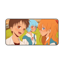 Load image into Gallery viewer, Neon Genesis Evangelion Shinji Ikari, Rei Ayanami Mouse Pad (Desk Mat)