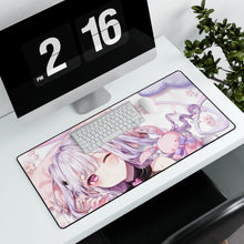 Load image into Gallery viewer, Anime Girl Mouse Pad (Desk Mat) With Laptop