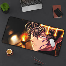 Load image into Gallery viewer, Black Clover Yuno Mouse Pad (Desk Mat) On Desk