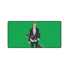 Load image into Gallery viewer, Roronoa Zoro One Piece Red Art Mouse Pad (Desk Mat)