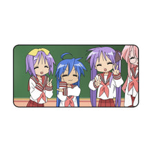 Load image into Gallery viewer, Lucky Star Konata Izumi, Kagami Hiiragi, Tsukasa Hiiragi, Miyuki Takara Mouse Pad (Desk Mat)