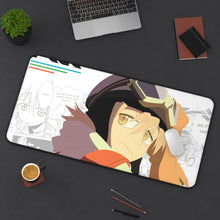 Load image into Gallery viewer, FLCL Mouse Pad (Desk Mat) On Desk