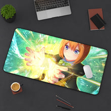 Load image into Gallery viewer, The Quintessential Quintuplets Yotsuba Nakano Mouse Pad (Desk Mat) On Desk
