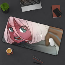 Load image into Gallery viewer, Darling In The FranXX Mouse Pad (Desk Mat) On Desk