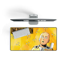 Load image into Gallery viewer, One Punch Man Saitama Mouse Pad (Desk Mat) On Desk
