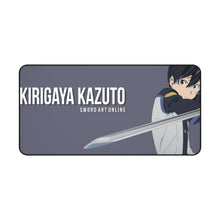 Load image into Gallery viewer, Sword Art Online Kazuto Kirigaya Mouse Pad (Desk Mat)