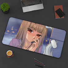 Load image into Gallery viewer, Spice And Wolf Mouse Pad (Desk Mat) On Desk