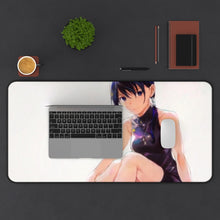 Load image into Gallery viewer, Merry Mouse Pad (Desk Mat) With Laptop