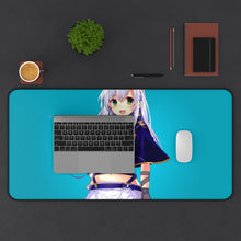 Load image into Gallery viewer, Rokudenashi Majutsu Koushi To Akashic Records Sistine Fibel Mouse Pad (Desk Mat) With Laptop