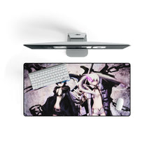 Load image into Gallery viewer, Black Rock Shooter Mouse Pad (Desk Mat) On Desk